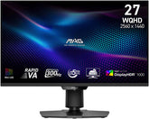 MSI MAG 274QPF X30MV 27" Gaming Monitor – Rapid VA Panel, WQHD Resolution, 300Hz Refresh Rate, 0.5ms Response Time, Quantum Dot, Adaptive Sync, Black | 9S6-3CF09H-001
